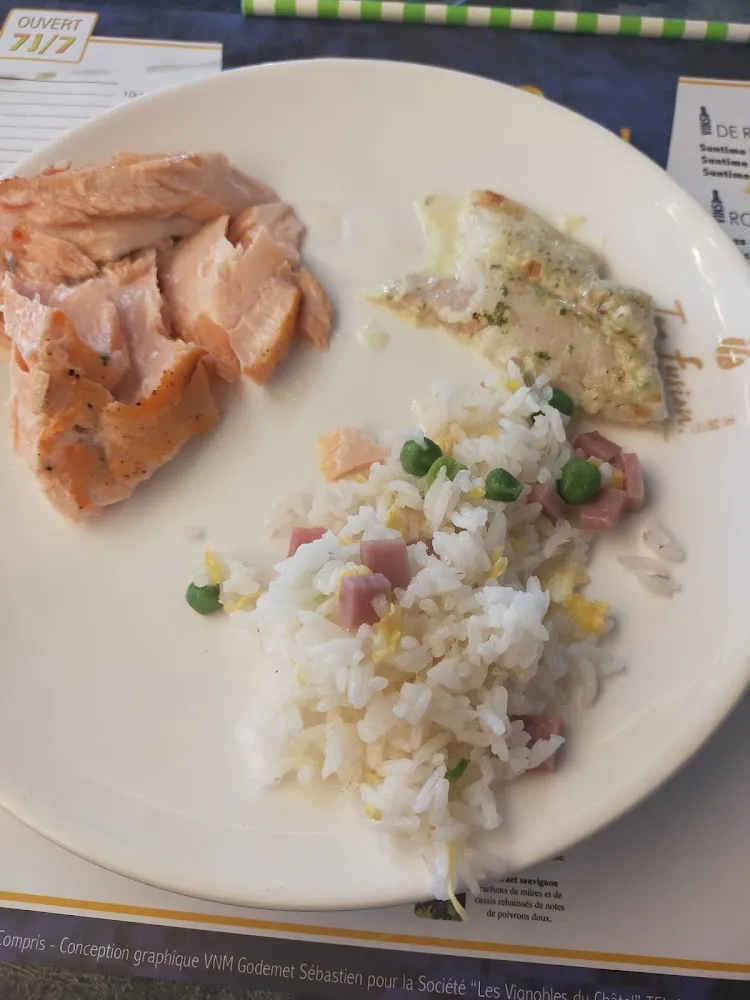 Saumon Et Riz Cantonais